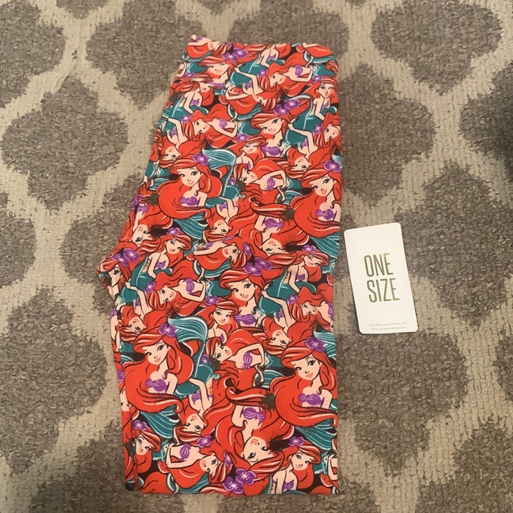 Vintage Lularoe Ariel Disney leggings